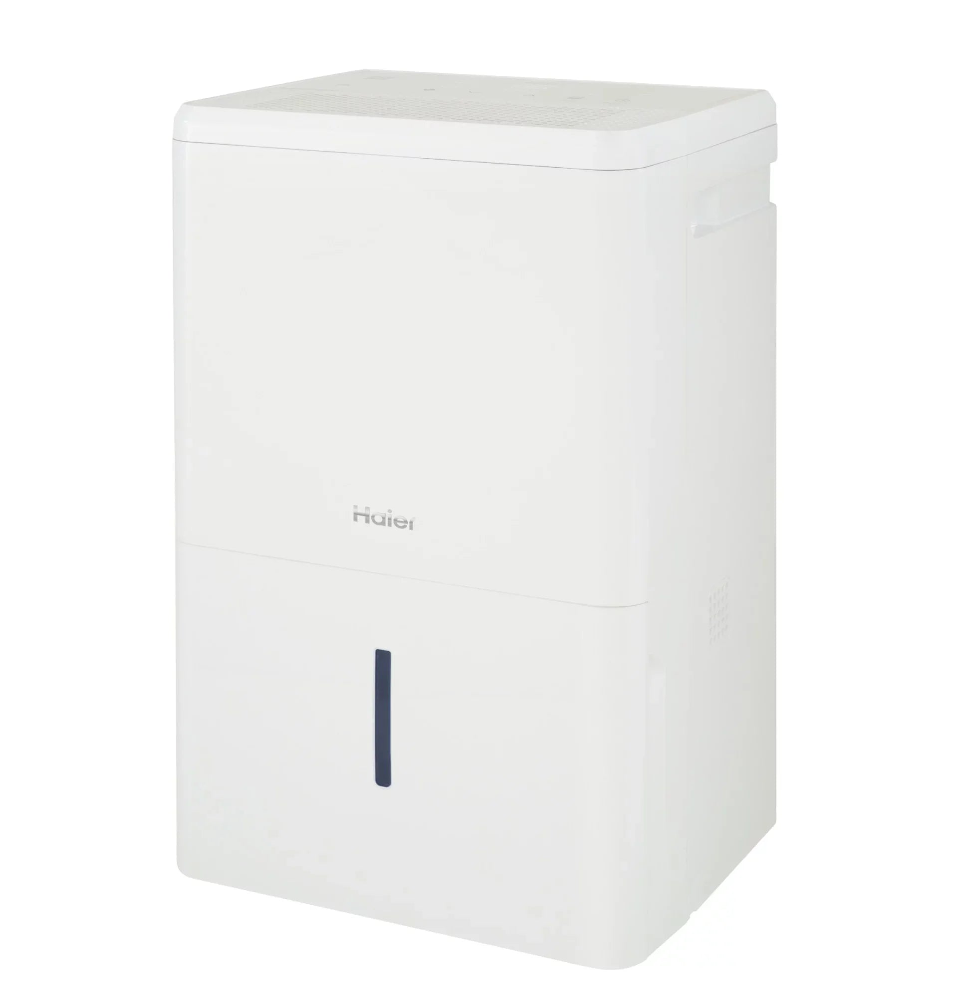 Restored Haier QDHR50LZ 50-Pint 3-Speed LED Digital Controls Portable Dehumidifier, White (Refurbished)