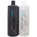 Sebastian Drench Shampoo and Conditioner Set, 1000 ml / 33.8 fl. oz.