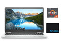 2021 Dell Inspiron 15 3505 15.6" FHD Laptop, AMD Ryzen 5-3450U Processor, 8GB RAM, 512GB SSD+2TB HDD, AMD Radeon Vega 8 Graphics, Webcam, HDMI, Bluetooth, Windows 10, White, with NSSDC Mousepad