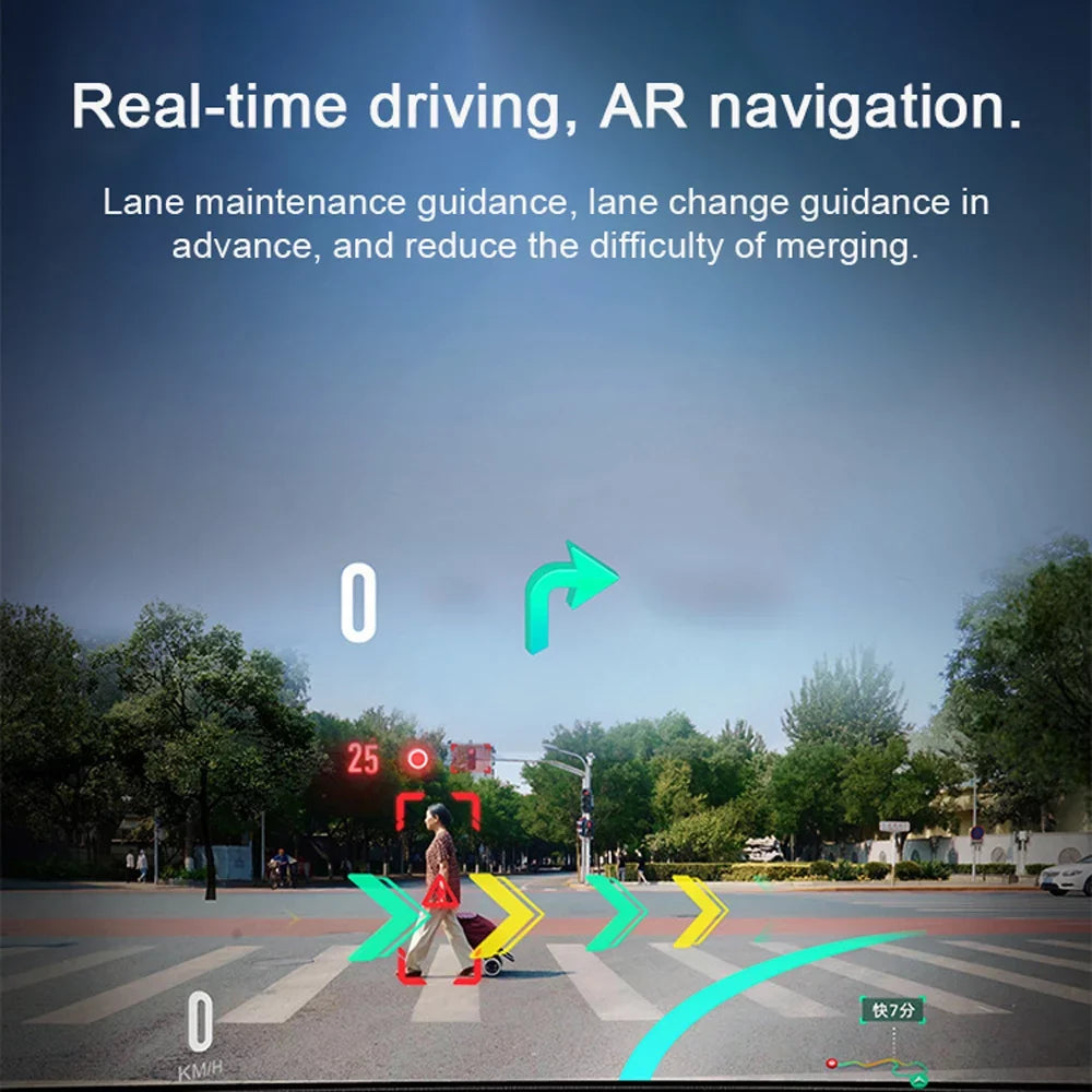 Docooler Multi-language Dual Lens Car Video Recorder Auto Dash Cam Car Recorder Night Viewing 10.26in DVR 170 Degree Wide Angle Car Global Positioning System Navigation Camcorder