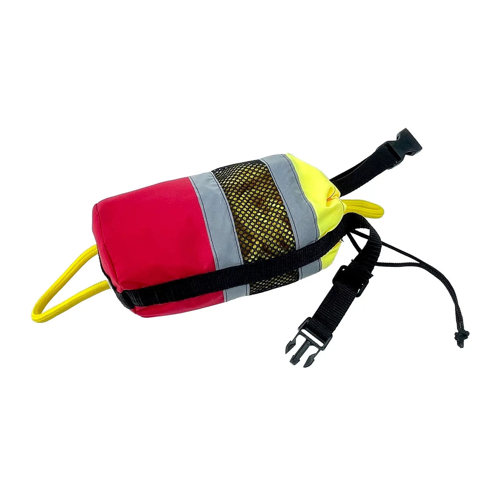 Throwable Throw Bag Flotation Device Reflective Throw Rope Portable 21M Watercraft Throw Bag for Fishing Water Sports Rafting Kayak