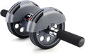 for Core Workouts Abdominal Exercise Roller Automatic Rebound Dual Wheel Fitness Equipmen Trainer at Gym Or Home Beginner BY DCJA