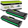 GREENCYCLE 2 Pack Suitable for Samsung MLT-D101S 101S Black Toner Cartridge Replacement with ML-2165 ML-2165W SCX-3400 SCX-3405W SCX-3405FW Printer