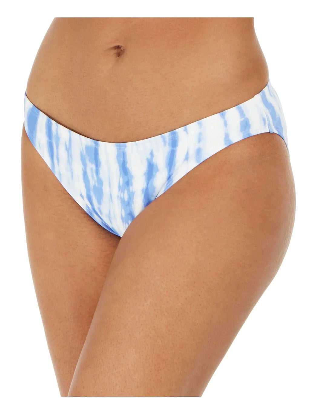 MICHAEL MICHAEL KORS Women's White Tie Dye Stretch Lined Full Protection Bikini Swimsuit Bottom M