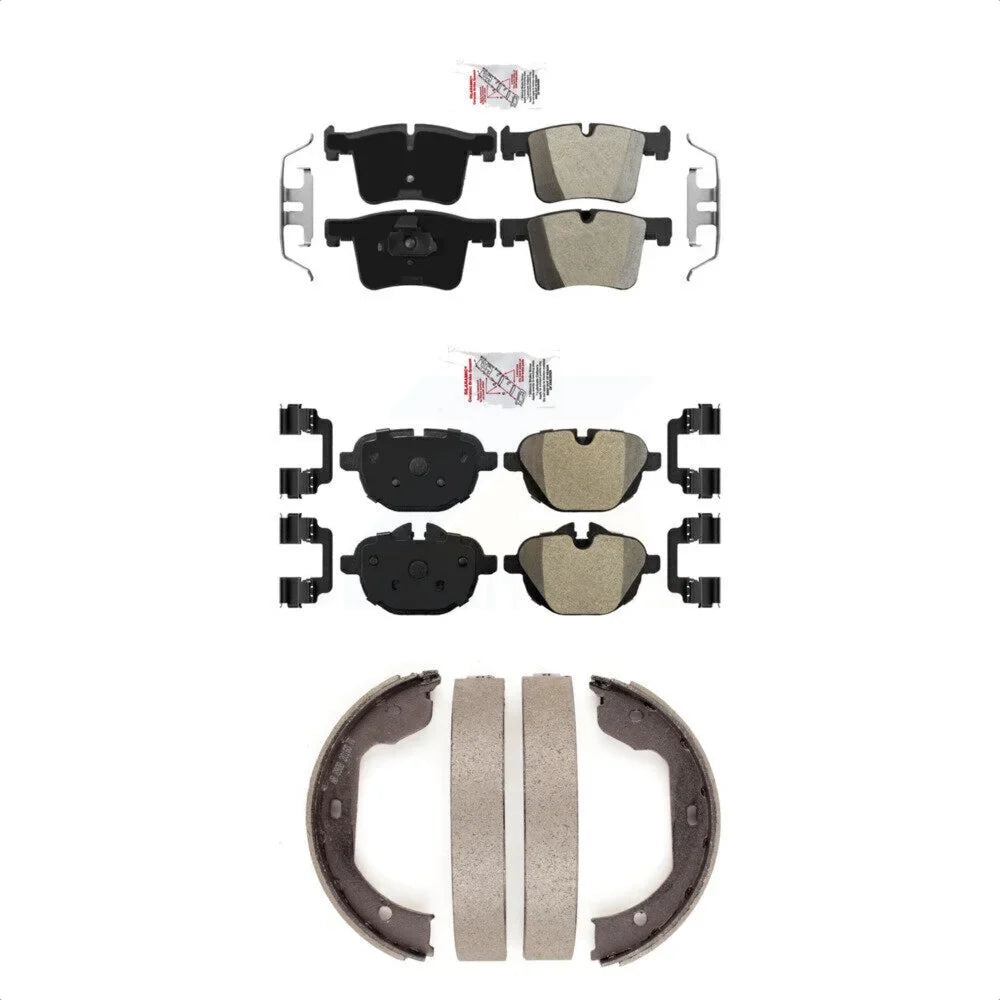 Transit Auto Front Semi-Metallic Disc Brake Pads Kit For 2011 BMW X3 xDrive28i KNN-100380