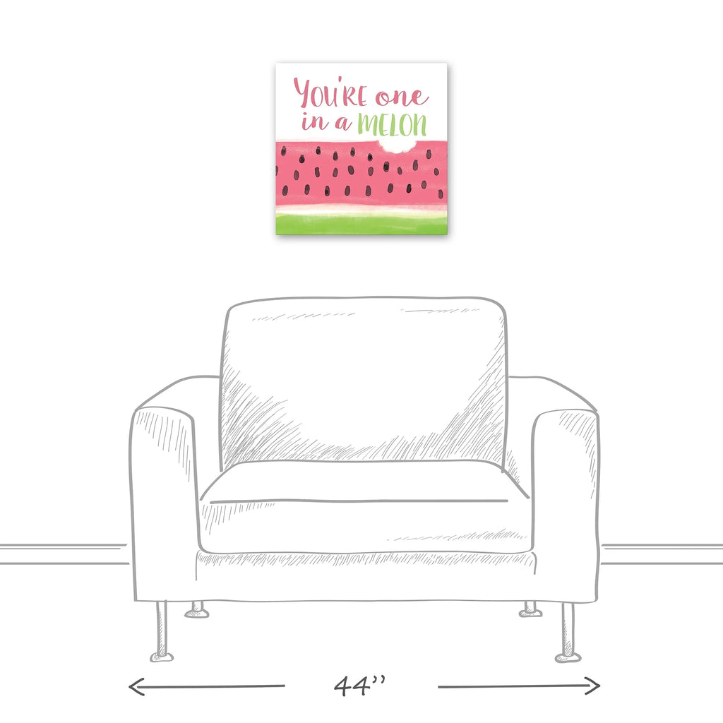 Creative Products One in A Melon 16x16 Canvas Wall Art