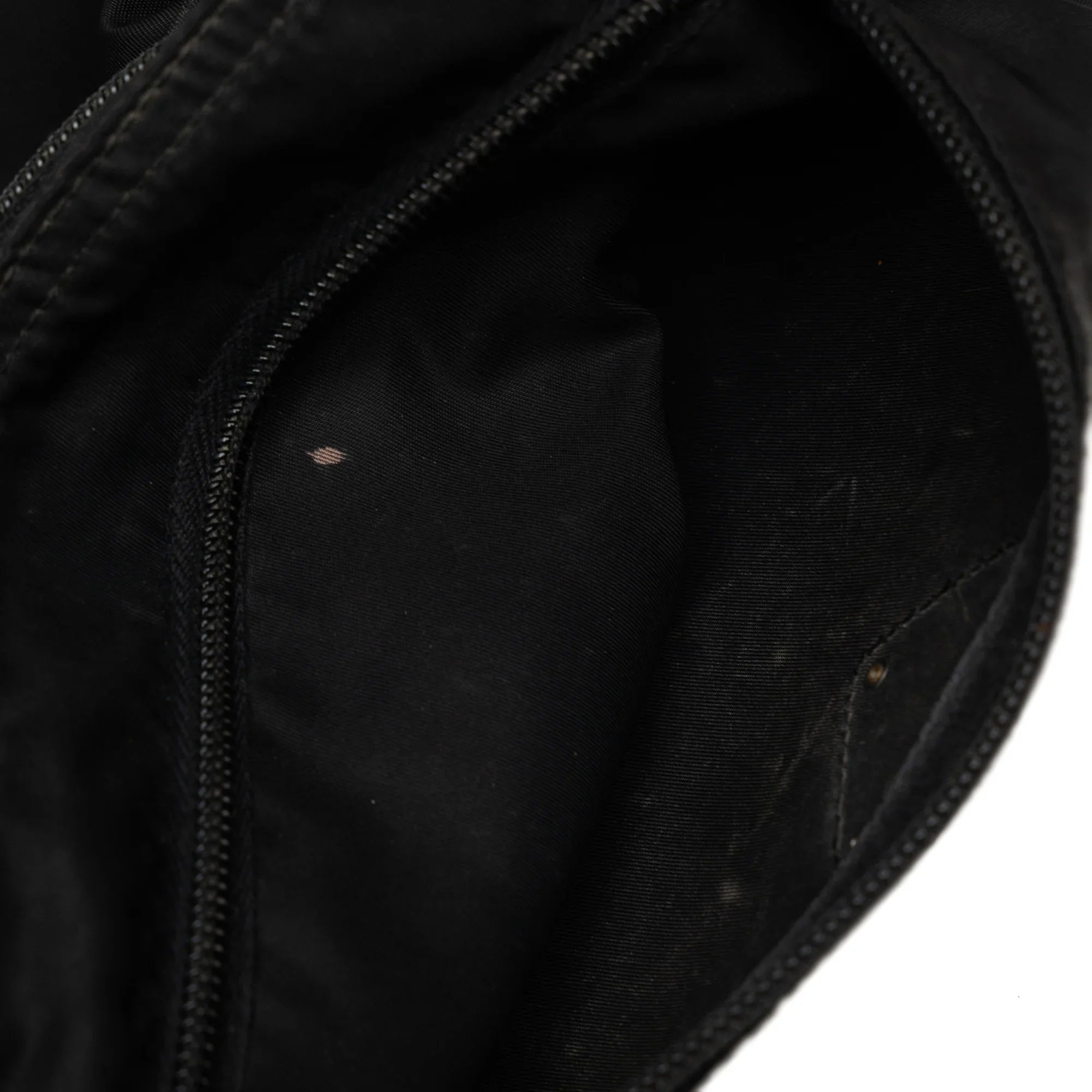Pre-Owned Authenticated Prada Tessuto Crossbody Nylon Fabric Black Crossbody Bag Unisex (Good)
