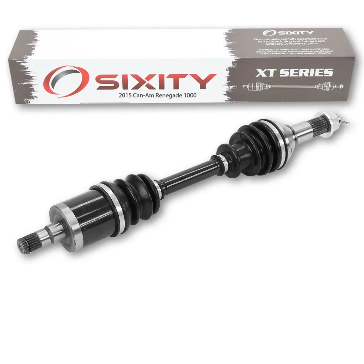 Sixity XT Front Left Axle Fitting with Can-Am Renegade 1000 2015 - EFI 4X4
