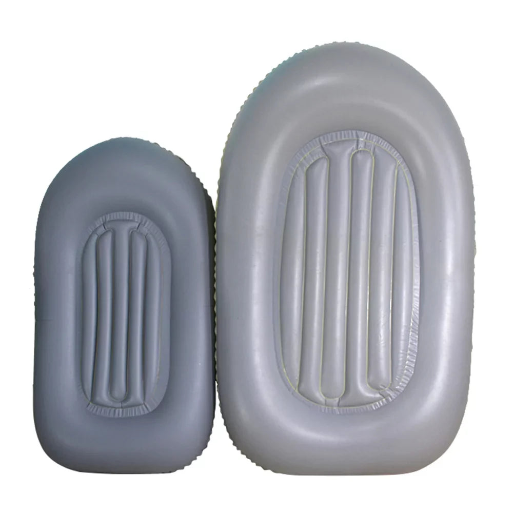 Arealer Inflatable Ship Fishing Craft for 1 Adult & 1 Child Summer Fun Watercraft Canoe Kayak