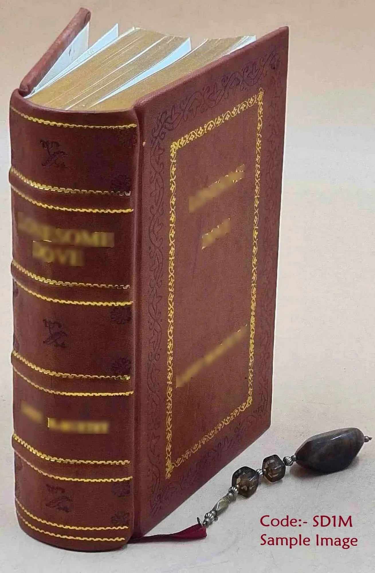 Mondo simbolico, o sia, Vniuersita' d'imprese scelte, spiegate, ed' illustrate con sentenze ed eruditioni sacre e profane 1653 [Premium Leather Bound]