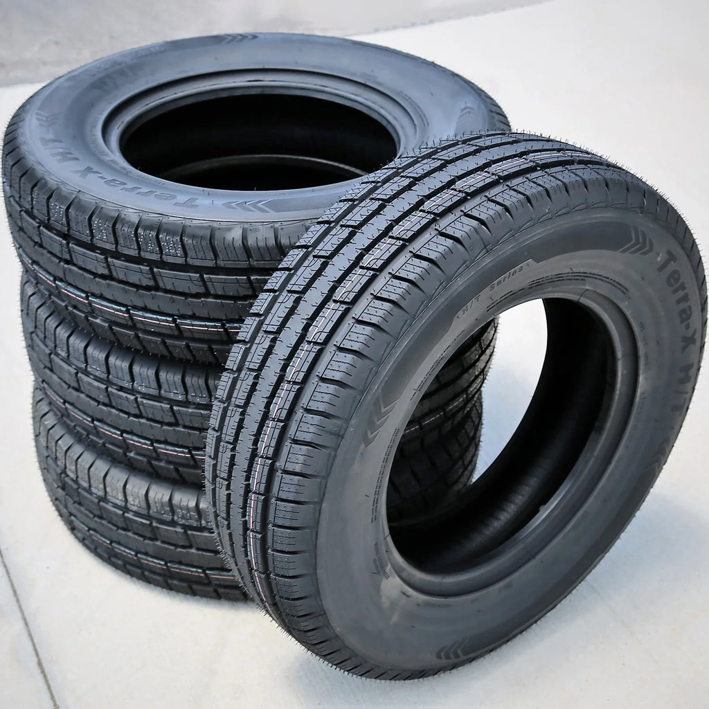 Set of 4 (FOUR) Waterfall Terra-X H/T 235/70R16 106T Tires Fits: 2004-07 Honda Pilot EX-L, 2013 Ford Explorer Sport