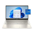 HP 2022 Pavilion 15.6" IPS FHD Touchscreen Laptop Intel 4-Core i5-1135G7 Iris Xe Graphics 16GB RAM DDR4 512GB NVMe SSD USB-C WiFi AX Bluetooth HDMI Webcam Backlit KB Gold Windows 10 Home w/RE USB