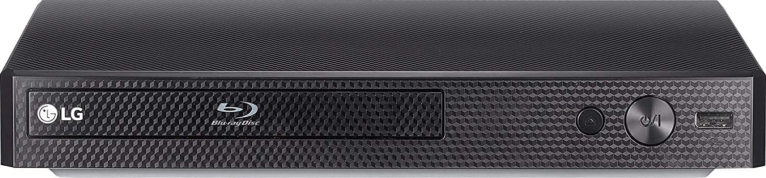 LG BP175 Streaming 1080p FHD Audio Blu-ray Player with Streaming Services, for Holiday Family, with Ethernet Port, HDMI, Remote Control, Black with High Speed 6FT HDMI Cable