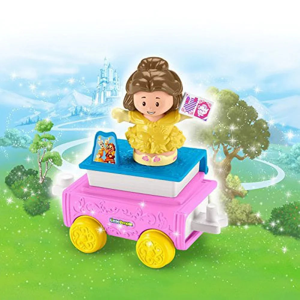 Fisher-Price Little People Disney Princess, Parade Belle & Chip'S Float