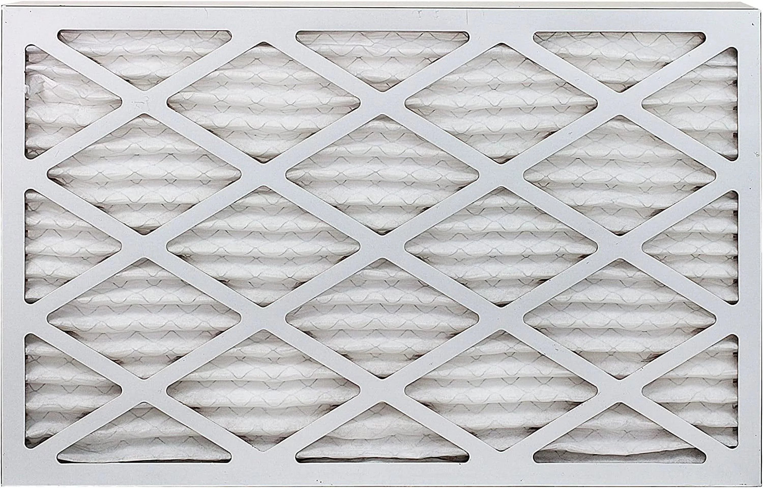 Filterbuy 16x30x2 MERV 8 Pleated HVAC AC Furnace Air Filters (6-Pack)