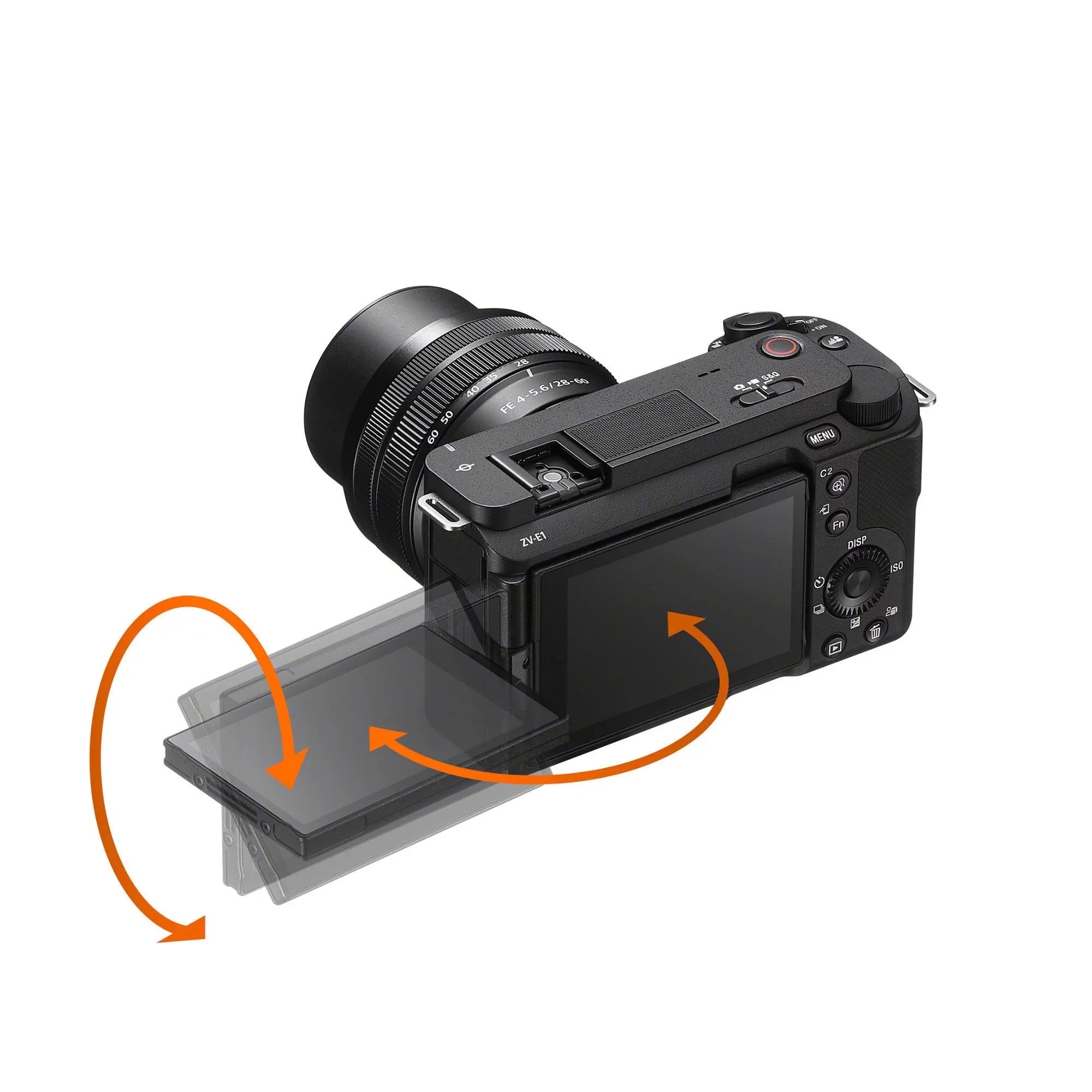 Sony Alpha ZV-E1 Mirrorless Camera with 50mm Lens, Grip, and Mic (Black) Kit