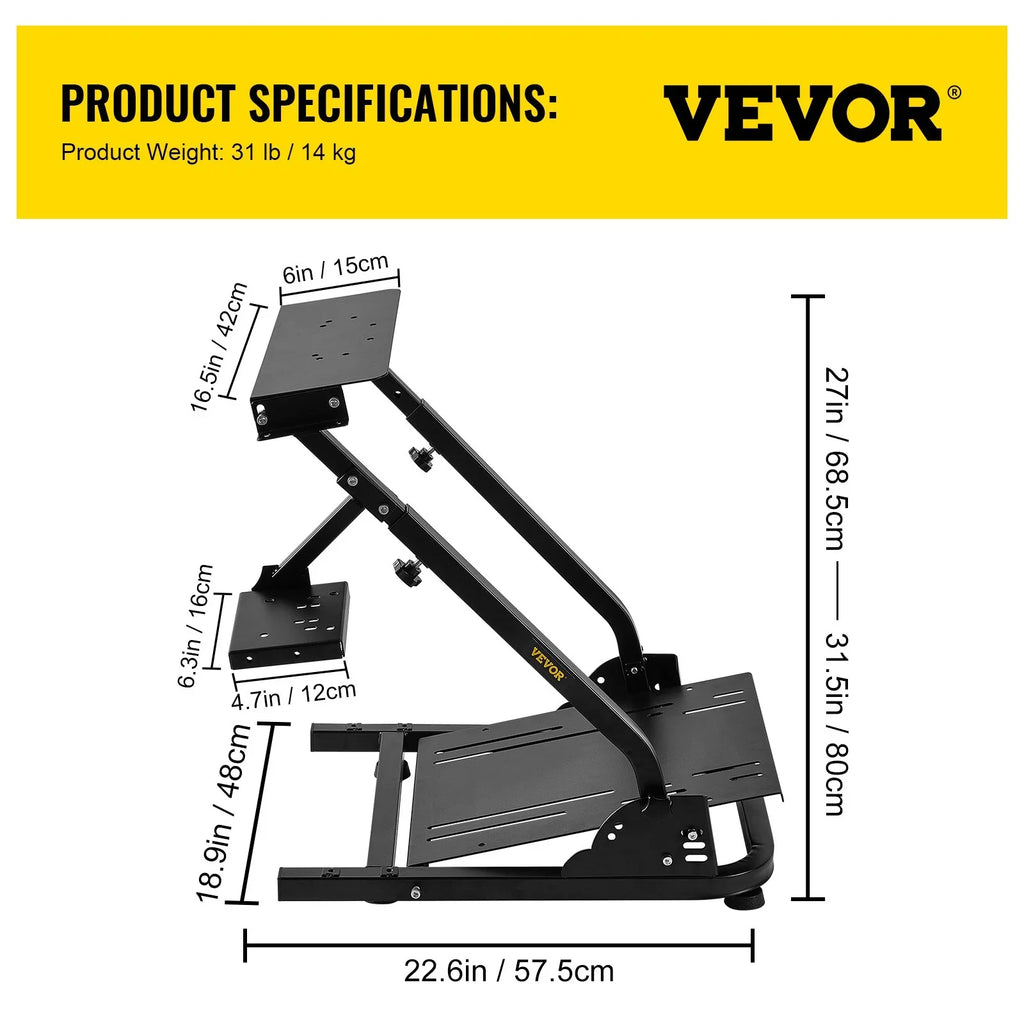 Racing Simulator Cockpit Stand for G29, PS4, G920, Xbox