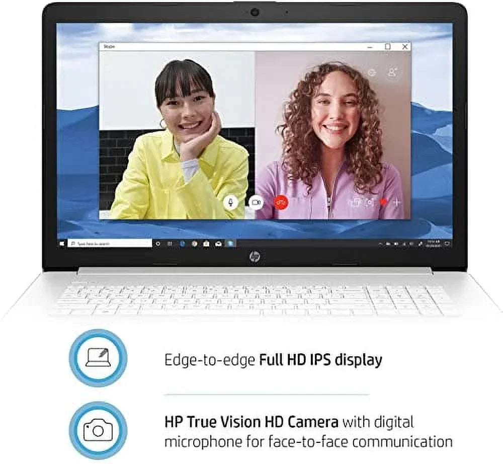 HP Pavilion 17.3-inch IPS FHD Laptop (2022 Model), Intel Core i5-1135G7 (Beats i7-1065G7), Iris Xe Graphics, 8GB RAM, 512GB PCIe SSD, Backlit Keyboard, Webcam, Win 11, Natural Silver