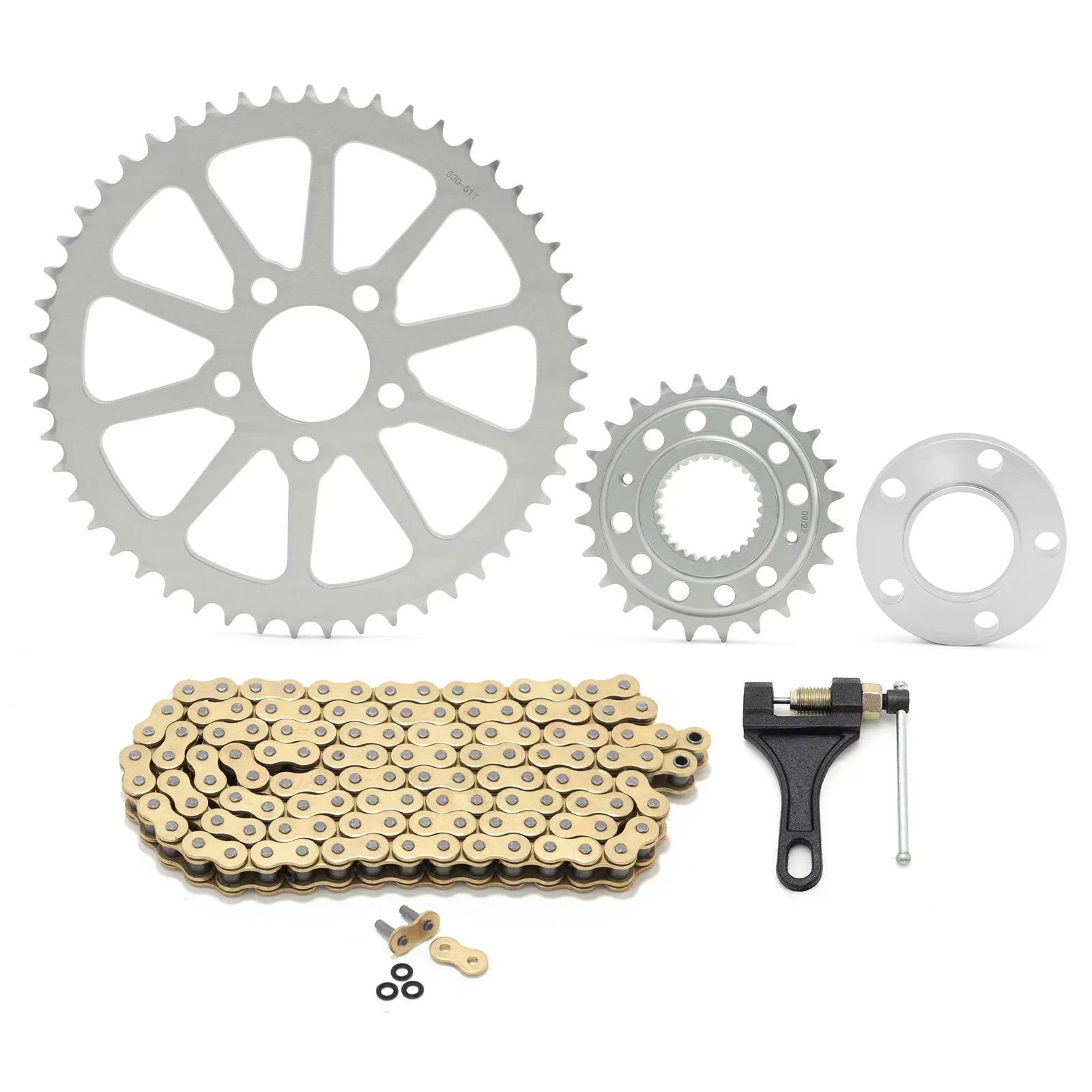 Chain Drive Sprocket Conversion Kit for Harley Dyna Wide Glide FXDWG FXD