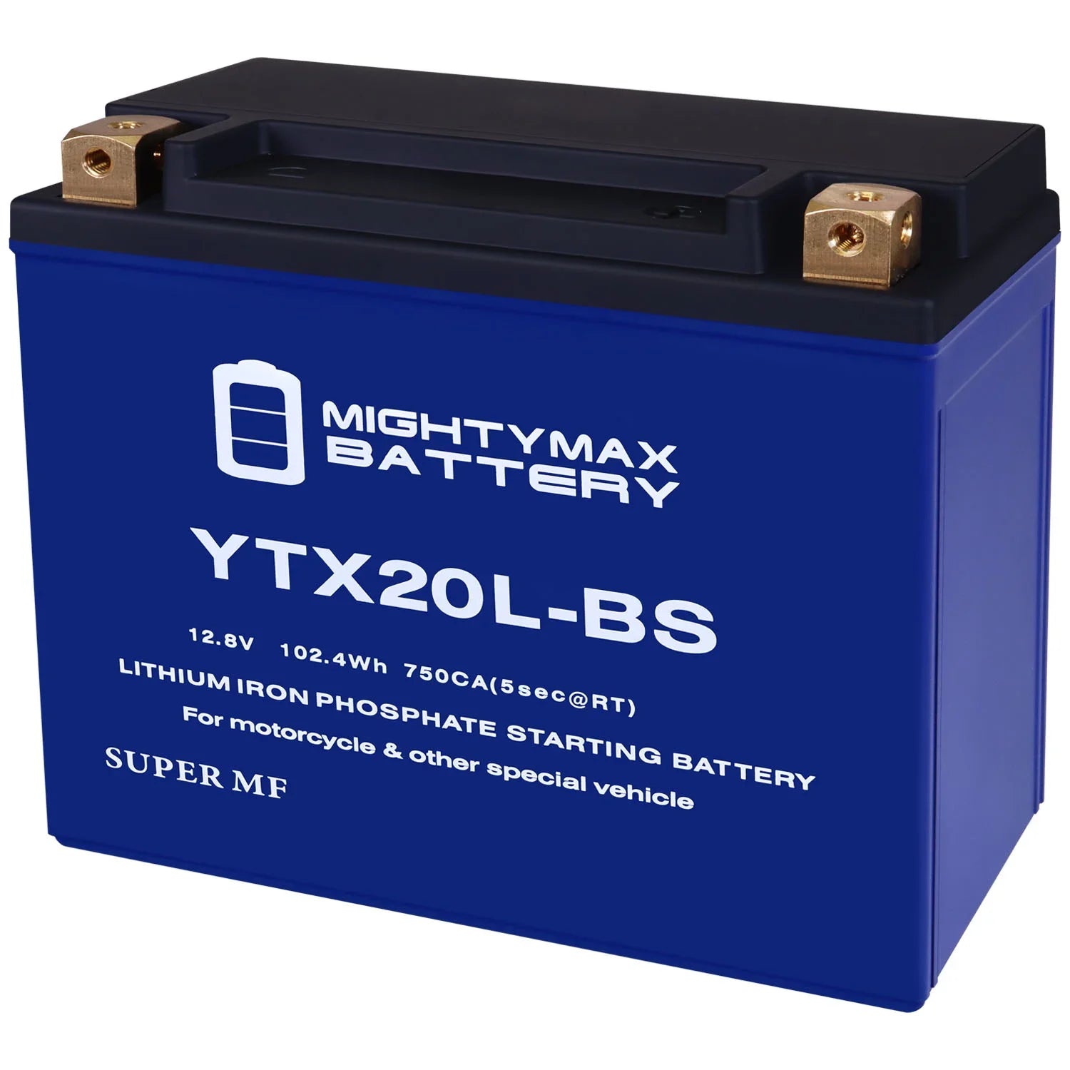YTX20L-BS Lithium Replacement Battery Suitable with Kawasaki Jet Ski JS750 SXi, SXi Pro 95-02