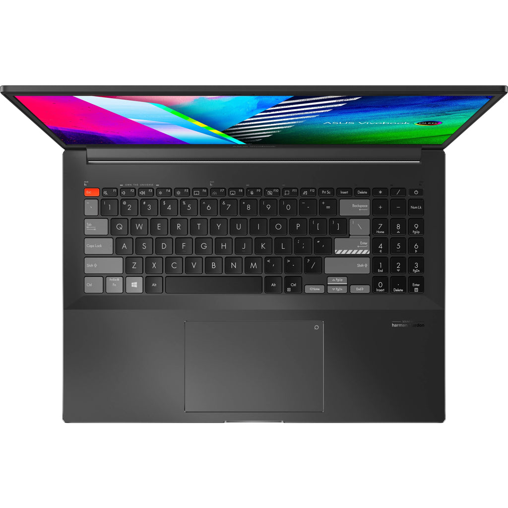 Asus Vivobook Pro 16X M7600, 16\" WQXGA+, AMD Ryzen 7 5800H, NVIDIA GeForce RTX 3050 Ti, 16GB RAM, 1TB SSD, Black/Earl Gray, Windows 11 Home, M7600QE-DB74