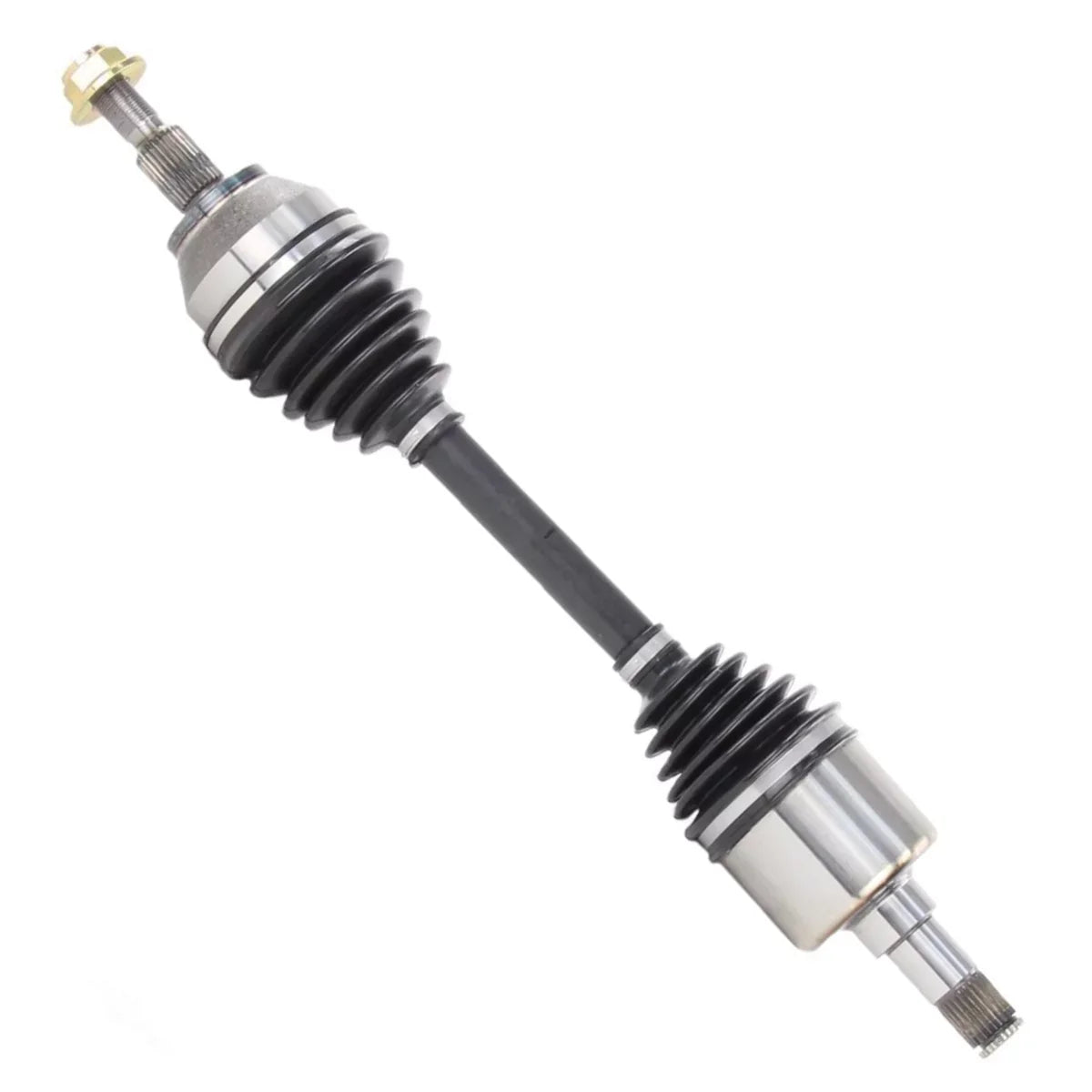 AutoShack Front Driver Side New CV Axle Drive Shaft Assembly Neoprene Boots Replacement for 2013 2014 2015 2016 2017 2018 Ford Focus 1.0L 2.0L 2.3L AWD FWD