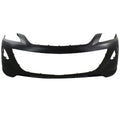 For 10-12 CX-9 Front Bumper Coating Primed Plastic w/o Park Sensor Holes MA1000225