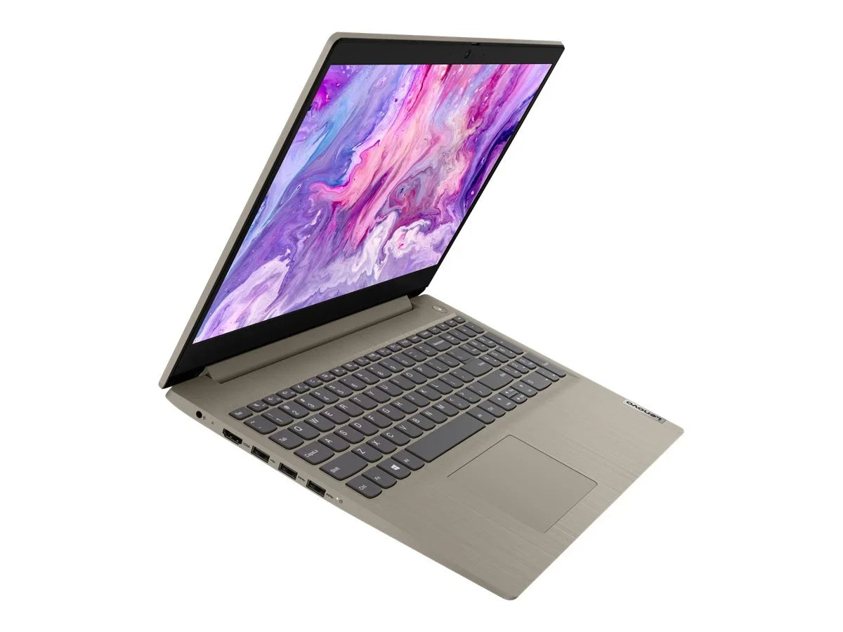 Restored Lenovo IdeaPad 3 15IIL05, 15.6\" HD, Touchscreen, Intel Core i5-1035G1, Intel UHD Graphics, 12GB RAM, 1TB HDD, Almond, Windows 10 Home, 81WE00LDUS (Refurbished)