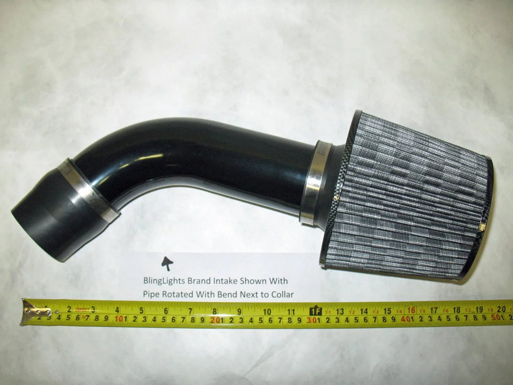 Carbon Fiber Pattern 2.75in 2.75inch 2.75" 70mm Short Performance Air Intake