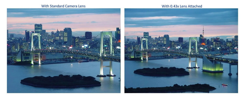 0.43x High Definition Wide Angle Lens For Sony FDR-AX700