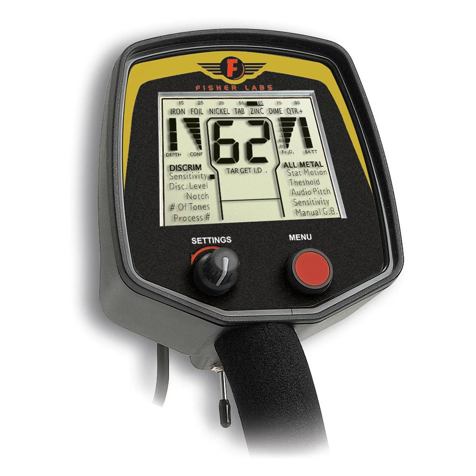Fisher Research Labs F75 Advanced Visual and Audio Target ID Metal Detector