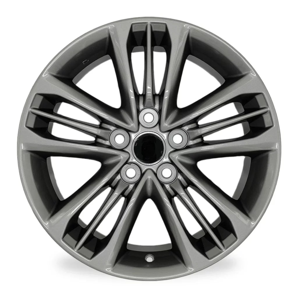 Velospinner Alloy 17" x 7" Automotive Rim Brand New Single 15 spoke Wheel for Toyota Camry 2015 - 2017 Grey OEM Caliber Replacement 75171