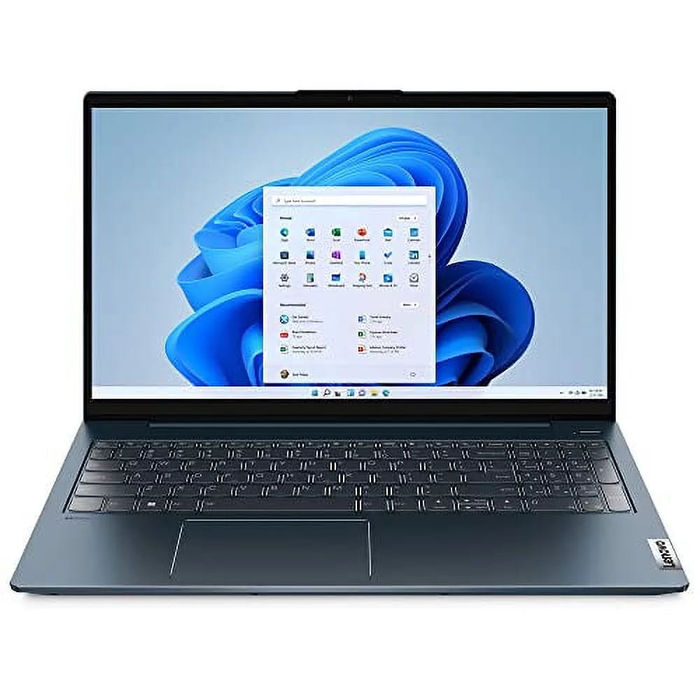 2022 Lenovo IdeaPad 5i Laptop 15.6'' FHD IPS Touchscreen 12th Intel i7-1255U 10-Core Iris Xe Graphics 12GB DDR4 512GB SSD WiFi 6 Windows 11 Home w/ RATZK 32GB USB, Stone Blue (82SF0009US)