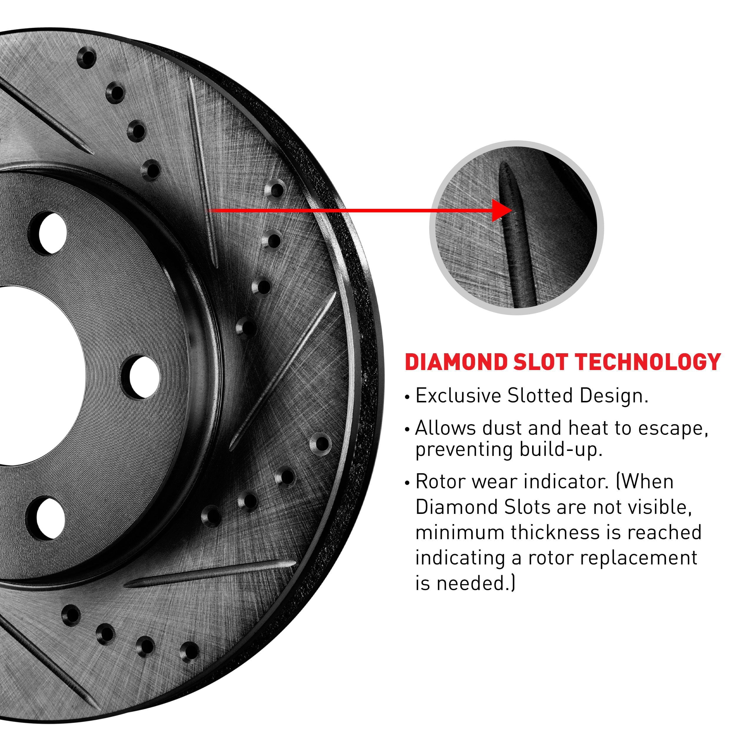 R1 Concepts Whpn2 42005 R1 Concepts Brake Rotor D/S Black Fits select: 2014-2022 JEEP CHEROKEE, 2015-2017 CHRYSLER 200