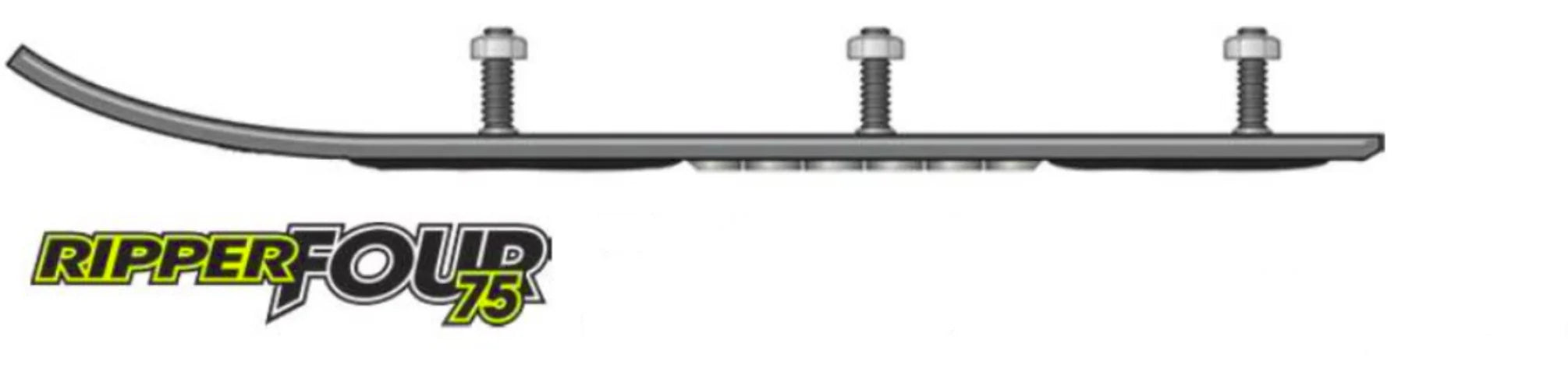 SPI Ripper Wearbar and Carbides for ARCTIC CAT EXT 580 Z 1993