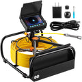 BENTISM Sewer Camera 98.4 FT, Pipeline Inspection Camera 4.3 Inch TFT LCD Monitor Pipe Camera, Duct Inspection Camera with 6PCS LED, 8500MAH Lithium Battery, DVR Function, 30M