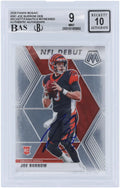 Joe Burrow Cincinnati Bengals Autographed 2020 Panini Mosaic #261 Beckett Fanatics Witnessed Authenticated 9/10 Rookie Card - 9,9,9.5,9 Subgrades - Fanatics Authentic Certified