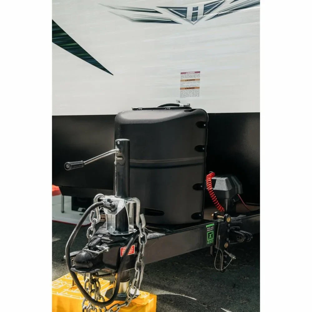 Camco 40565 LP Tank Protection - Fits 20 lb. Single Tank, Black