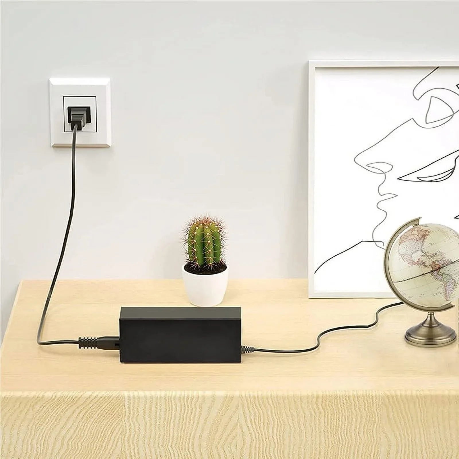 Nuxkst 19.5V 6.7A AC Adapter for Dell Precision 3520 Power Supply