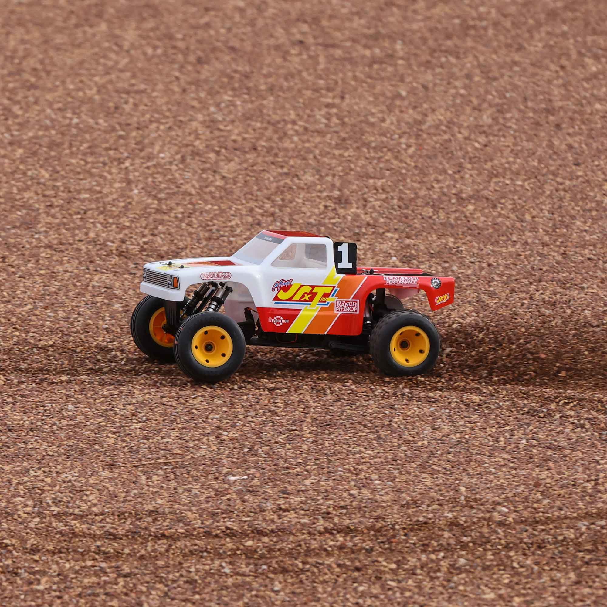 Losi RC Truck 1/16 Mini JRXT Brushed 2 Wheel Drive Limited Edition Racing Monster Truck Ready-To-Run Battery and Charger Included LOS01021 Trucks Electric RTR Other Trucks Electric RTR Other