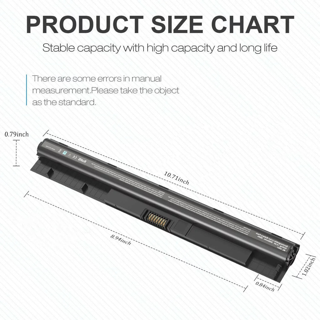 M5Y1K Laptop Battery for Dell Inspiron 3451 3551 3552 3558 3567 5555 5558 5559