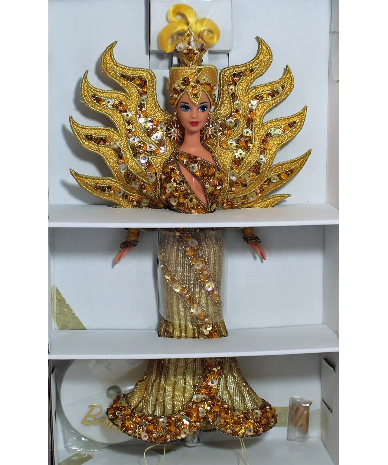 Goddess of The Sun Barbie Doll Bob Mackie 1995 Mattel 14056