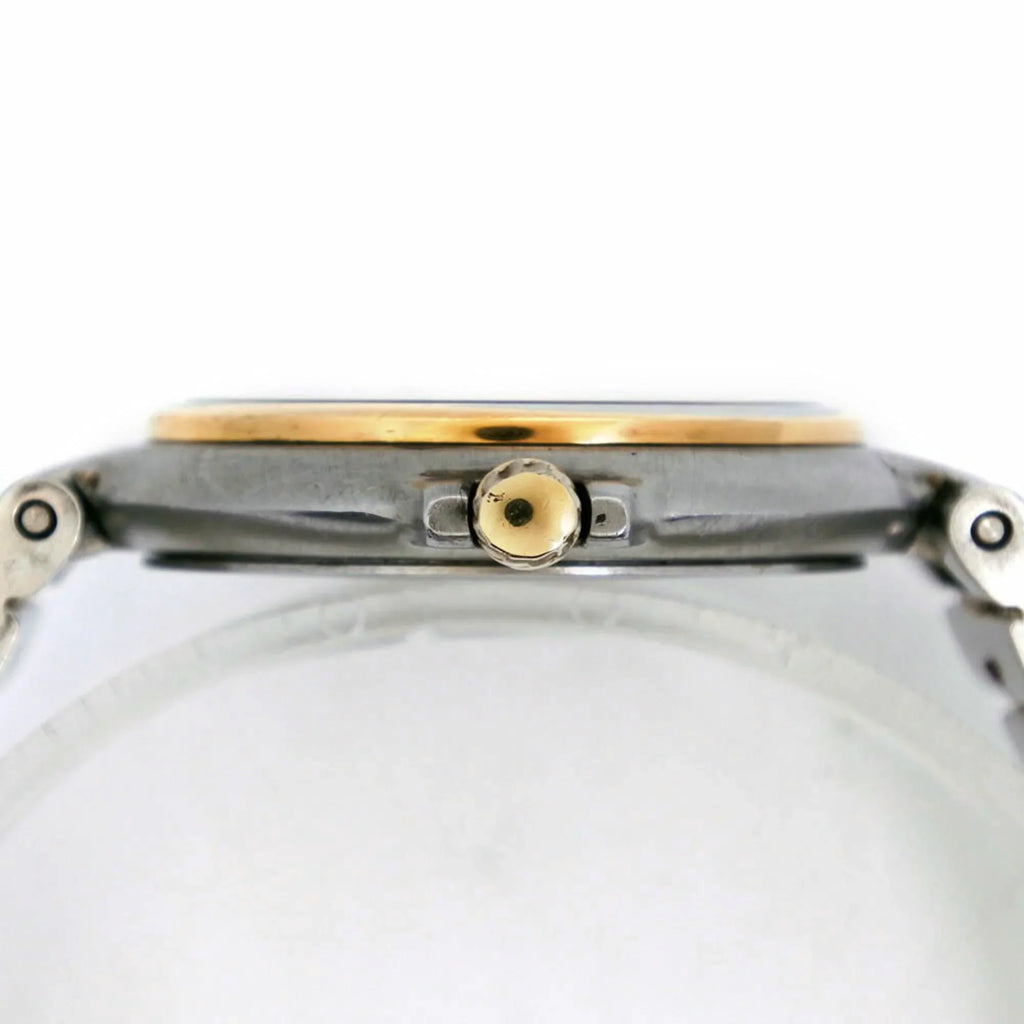 Pre-Owned Millennium Watch Stainless Steel Swiss Made Silver Quartz Analog Display Gray Dial Boys (Fair)