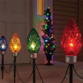 Celebrations 13 in. Incandescent Multi Pathway Decor Faceted C9 Bulb Lights