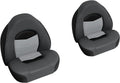 Wise 3303 Pro Angler Tour Bass Bucket 2 Unit Set - Charcoal / Marble / Black
