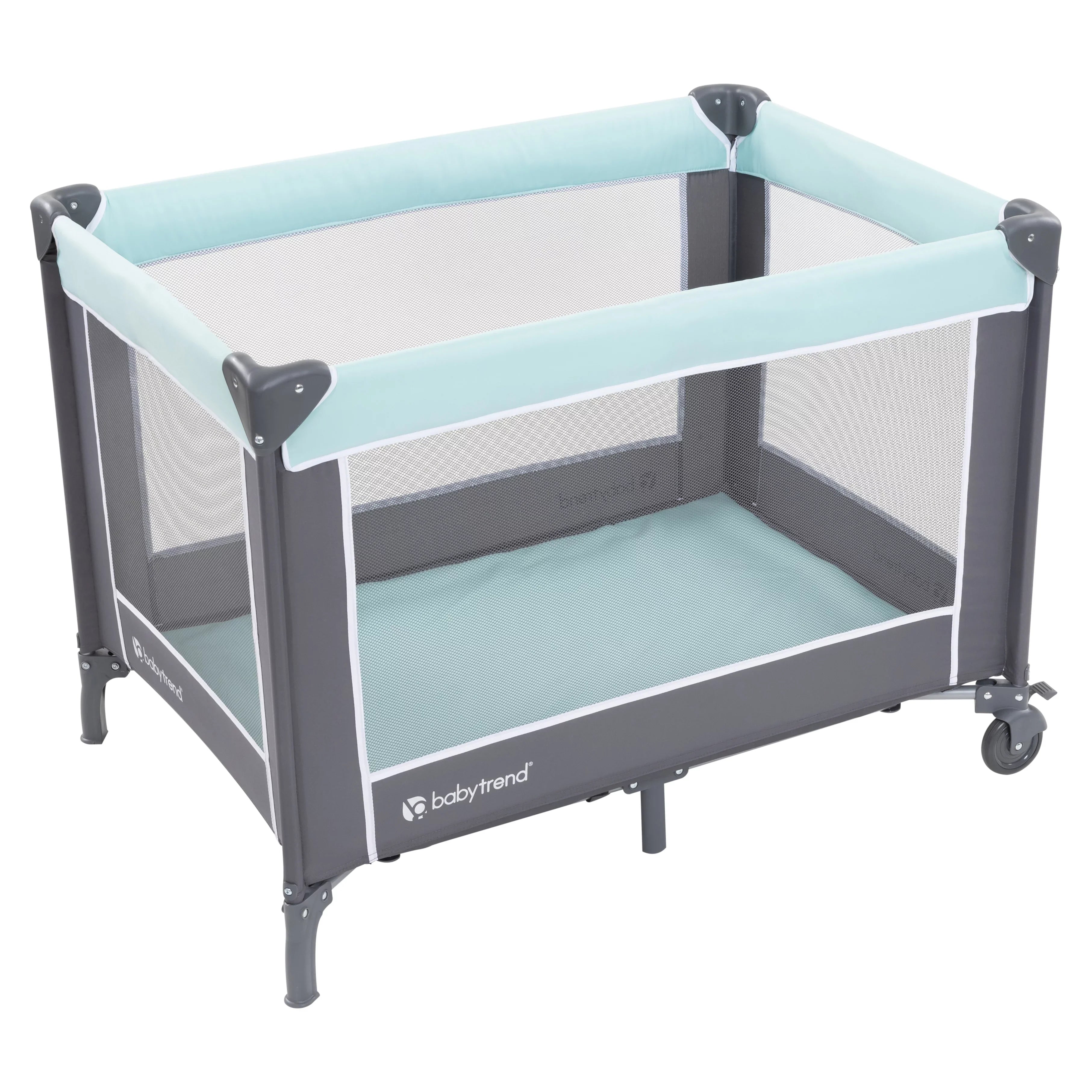Baby Trend Portable Nursery Center Playard with Travel Bag - Twinkle Blue, Unisex