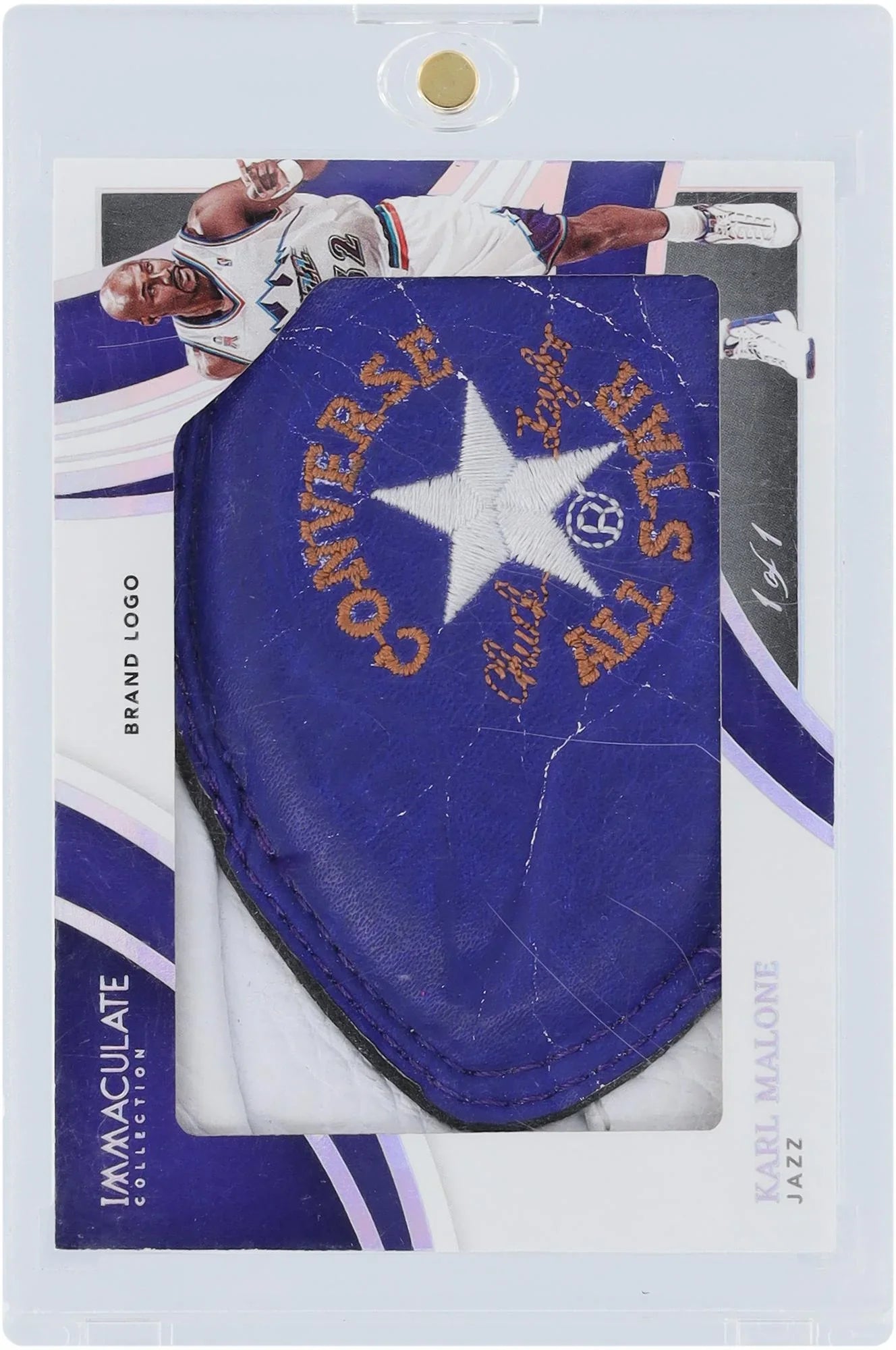 Karl Malone Utah Jazz 2021-22 Panini Immaculate Collection Sneak Peek #SP-KML #1/1 Card - Fanatics Authentic Certified