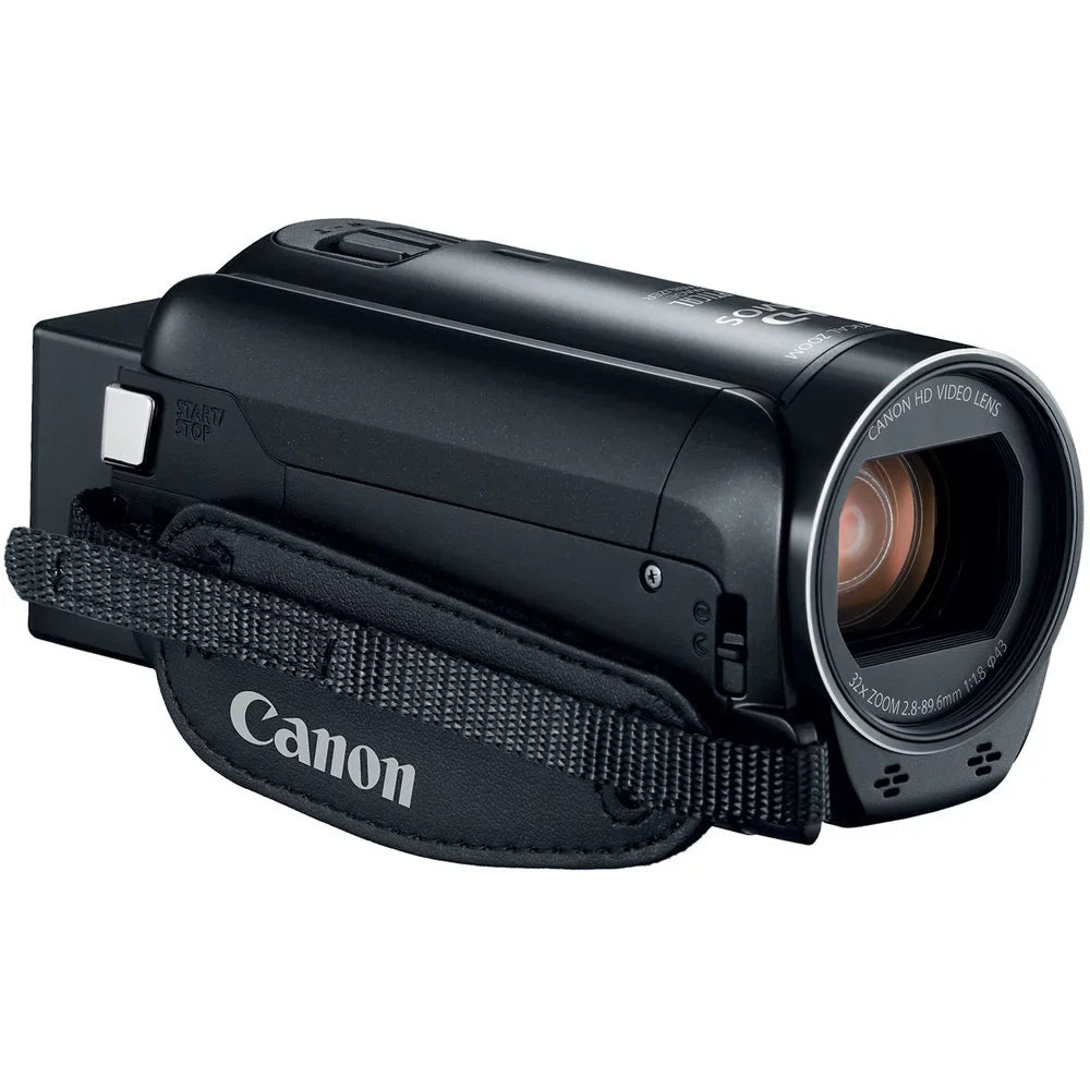 Canon VIXIA HF R800 57x Camcorder + Extra Battery + UV + Backpack - 64GB Bundle