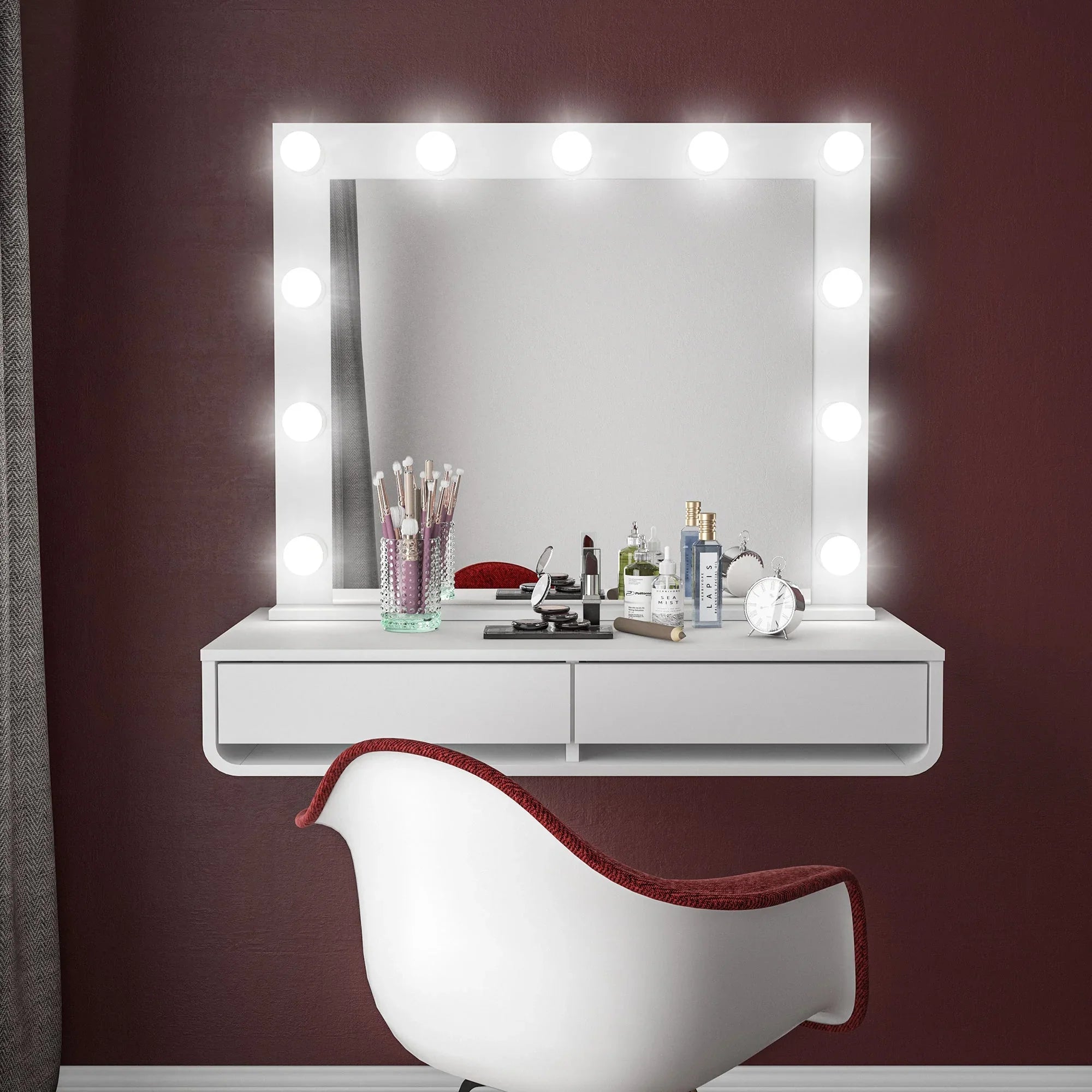 Boahaus Edirne Bath Vanity Lighted Mirror