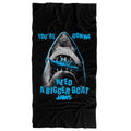 Jaws, 30"x60" Craft in Mouth Beach Towel